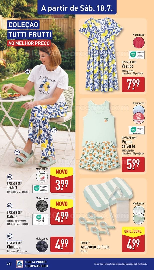 Antevisão Folheto ALDI Promoções de 13 a 19 julho